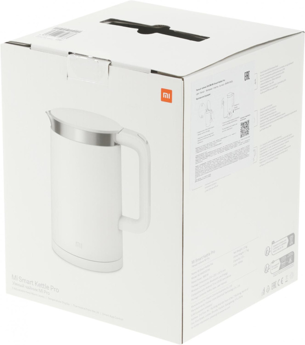 Чайник электрический Xiaomi Mi Smart Kettle Pro, 1.5л, пластик