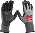 Перчатки защитные Milwaukee Hi-Dex 3/C 9/L (4932480498) (для резки, нарезании резьбы, зачистки проводов и труб, устойчивость к порезам, 18 класс вязки)