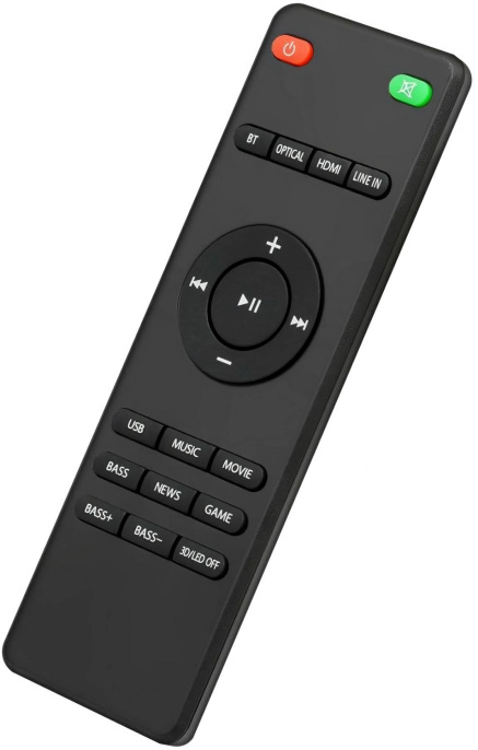 Саундбар Ginzzu GM-506 2.1 50Вт+50Вт черный