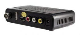 Ресивер DVB-T2 Hyundai H-DVB520 черный