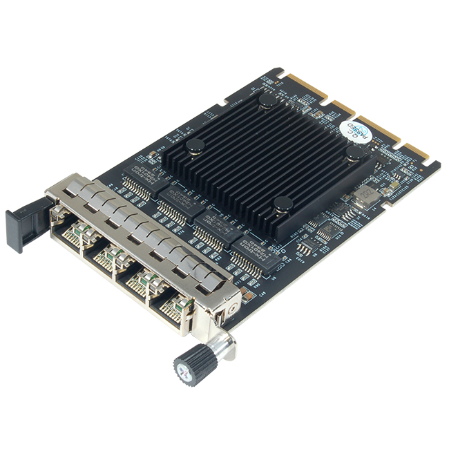 Сетевая карта ST-LAB N-830 1G Quad Port RJ45 OCP3.0 Ethernet Adapter with Intel I350-AM4 Chipset