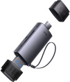 Картридер Baseus WKQX060113 Lite Series USB-A & Type-C to SD/TF Grey (переносной, скорость чтения/записи: 104Мб/с, материал корпуса: металл)