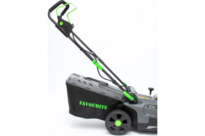 Газонокосилка аккумуляторная FAVOURITE OBS 21 WET PROF 21В+21В, 4Ач, бесщёт. 555021370