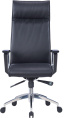 Кресло руководителя Cactus CS-LBK-BARSELONA, кожа, до 120кг, черный