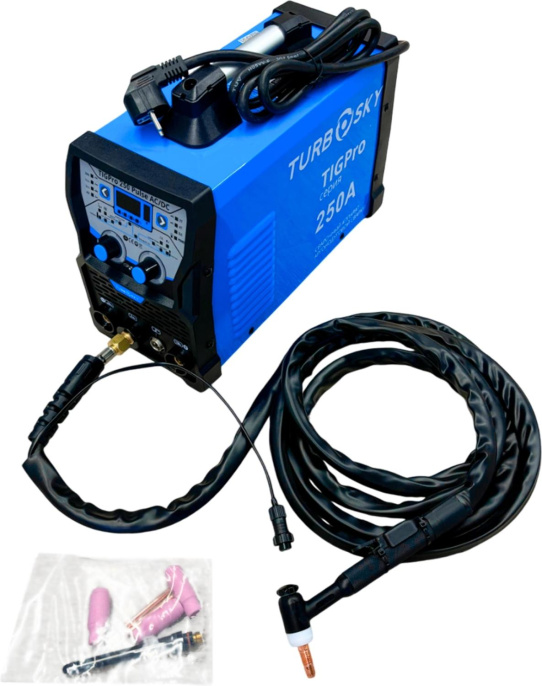 Сварочный аппарат Turbosky TIGPro 250 Pulse MIG-MAG/ММА/TIG 6.0кВт