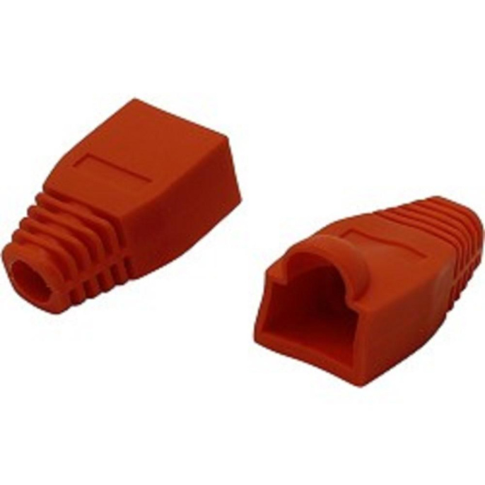 5bites US016-RE Колпачок для коннектора RJ45 красный, 100шт