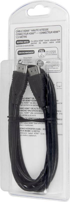 Кабель аудио-видео HDMI m /HDMI m 1.5м. черный 109519