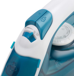Утюг Maxwell MW-3056, 1800Вт, белый и синий
