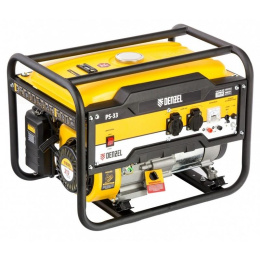 Denzel Генератор бензиновый PS-33, 3,3 кВт, 230В, 15л, ручной стартер [946834]