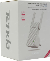 Удлинитель WiFi сигнала/ Tenda WiFi Range Extender A9 WLAN 300Mbps, 2.4GHz, 802.11bgn, 2x int Antenna