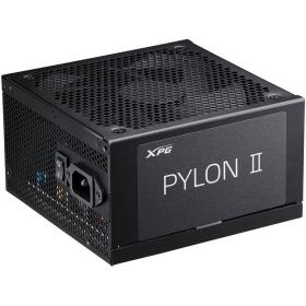 Блок питания ADATA XPG 650W PYLON II PYLONII650B-BKCEU ATX 3.1, 650W, 80 PLUS BRONZE, Active PFC+ LLC, DC-DC, 135mm FDB Fan, Taiwanese all caps, non-modular RET