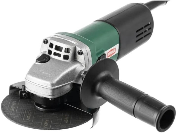 Углошлифовальная машина Hammer USM950E 950Вт 12000об/мин рез.шпин.:M14 d 125мм 839358