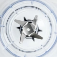 Кухонный комбайн RAGEX R107-015 13 в 1, 1.2 литра, 1000 Вт, черный с серебристым