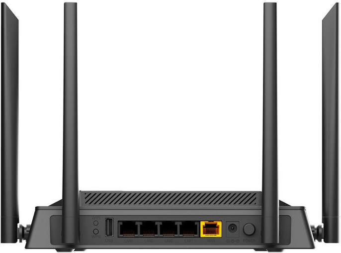 Роутер беспроводной D-Link DIR-853/URU/R3A AC1200 10/100/1000BASE-TX/4G ready черный