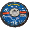 Круг лепестковый торцевой, прямой, цирконат 65% 125х22.2 мм, P-60 ABRAFORM AF-FLAP-FT-125-P60-ZR65
