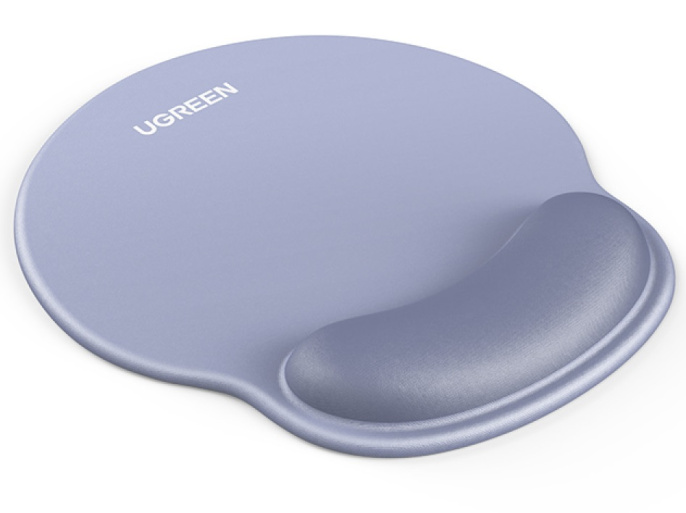 Коврик для мышки с поддержкой запястья UGREEN LP668 (25244) Ergonomic Mouse Pad with Wrist Rest. Цвет: серый