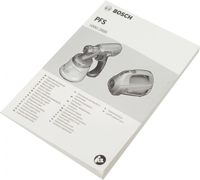 Краскопульт Bosch PFS 2000 440Вт бак:800мл 200мл/мин (0603207300)