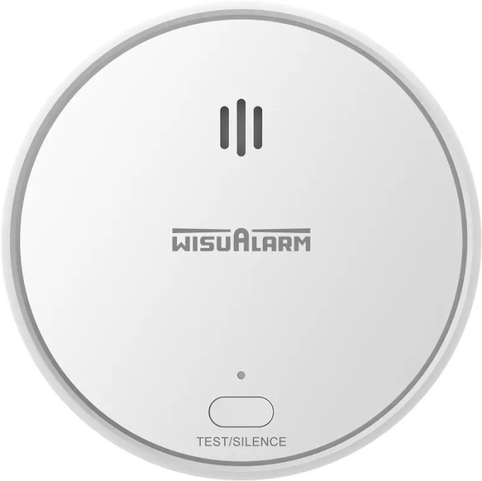 Датчик дыма Dahua DHI-HY-SA2FA фотоэлектрический сенсор, Wi-Fi 2.4 ГГц, рабочая температура -10°C - +55°C, 85dB A на расстоянии 3 м, питание: 3В CR123A