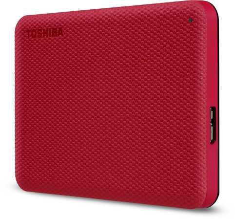 Жесткий диск Toshiba USB3.0 1TB HDTCA10ER3AA Canvio Advance 2.5" красный