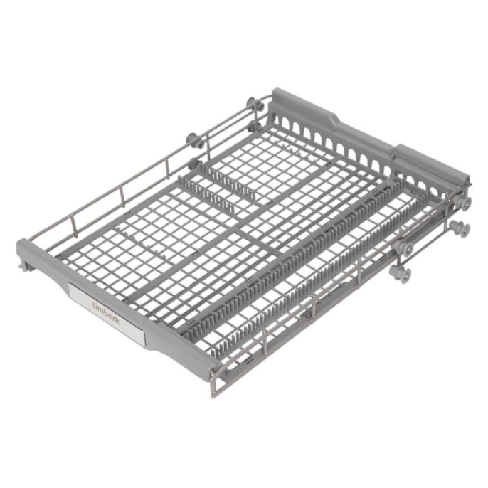 Посудомоечная машина Timberk Set&Dry T-DW45BI103, узкая, напольная, 59.4см, загрузка 11 комплектов, серебристая