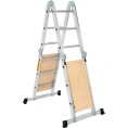 Лестница-трансформер с помостом 4x3 ступени Inforce ЛП-Т-4-3-П