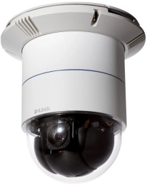 Камера видеонаблюдения аналоговая D-Link DCS-6616/A1A,  720х576 pix,  3.8-45.6 мм,  белый