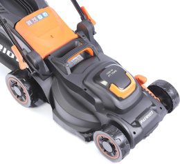 PATRIOT PT1534E Lux Газонокосилка электрическая [512301434] { 1500ВТ, 34см, 35л }