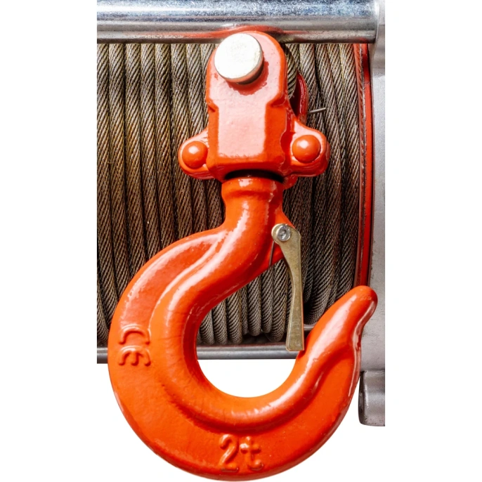 Электрическая лебедка Gigant 500/1000 кг, 220 В, 70/35 м, Диаметр троса 6мм, GEW-01