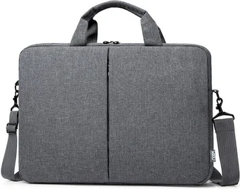 Сумка для ноутбука MIRU 1031 Elegance 15,6" серый серая, внешний материал - полиэстер, подкладка - полиэстер