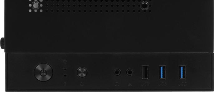 Корпус mATX Aerocool Atomic Lite-G-BK-v2, Mini-Tower, без БП, черный [accs-pv33123.11]