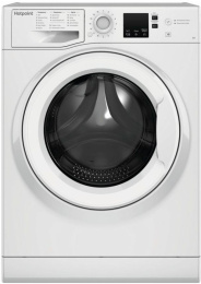 Стиральная машина суперузкая HOTPOINT NUS 5015 H RU, с фронтальной загрузкой, 5кг, 1000об/мин
