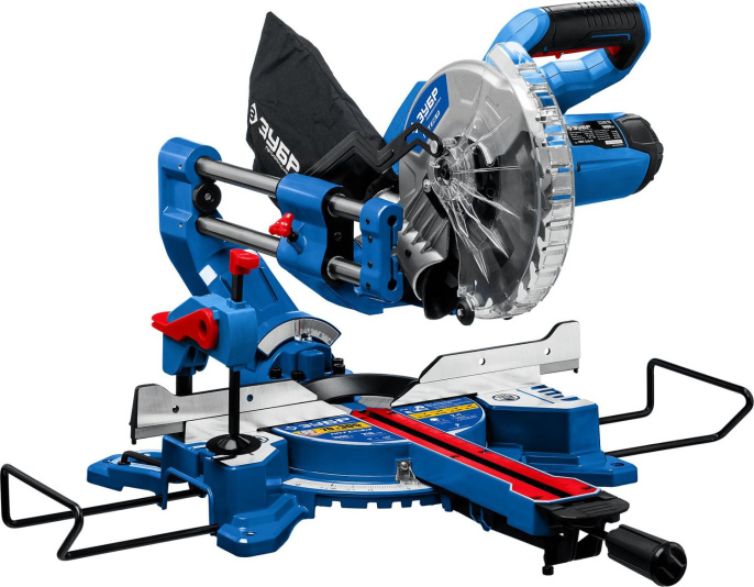 Торцовочная пила Зубр ППТ-216-П, 1800Вт, 216мм
