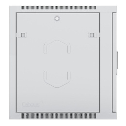 Cabeus SH-05F-9U60/45 Шкаф телекоммуникационный настенный 19" 9U 600x450x501mm (ШхГхВ) дверь стекло
