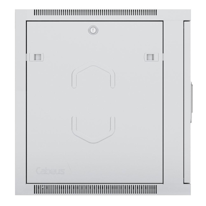 Cabeus SH-05F-9U60/45 Шкаф телекоммуникационный настенный 19" 9U 600x450x501mm (ШхГхВ) дверь стекло