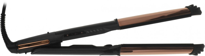 Выпрямитель для волос BABYLISS ST481E, черный и золотистый