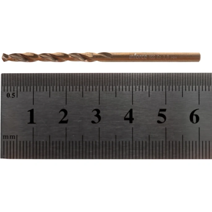 Сверло по металлу HSS-CO (3x61x33 мм) Inforce 11-01-429