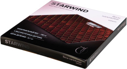 Весы напольные электронные Starwind SSP6035 макс.180кг рисунок/красный
