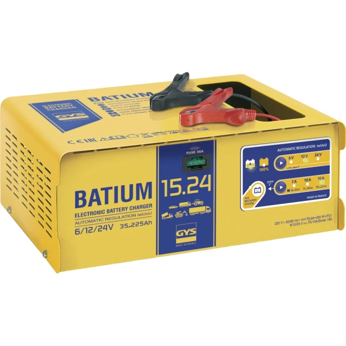 Зарядное устройство GYS BATIUM 15-24 6/12/24 В 024526