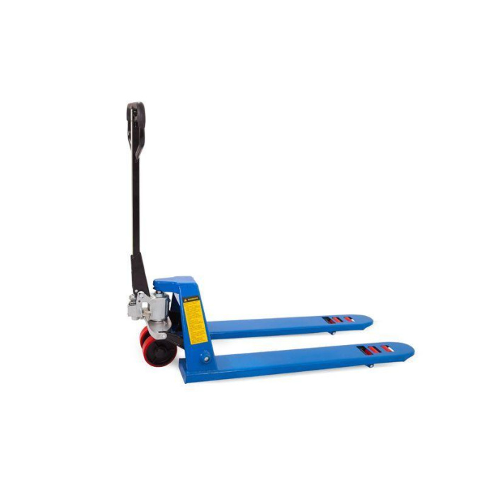 Гидравлическая тележка TOR низкопрофильная г/п 2500 кг 550х1150 мм RHP полиуретан. колеса 1180259