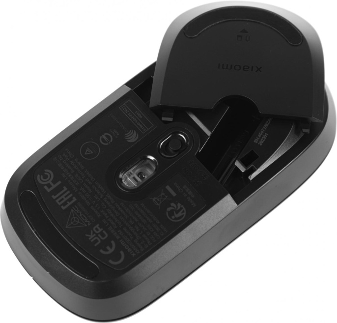 Мышь Xiaomi Wireless Mouse Lite, оптическая, беспроводная, USB, черный [bhr6099gl]