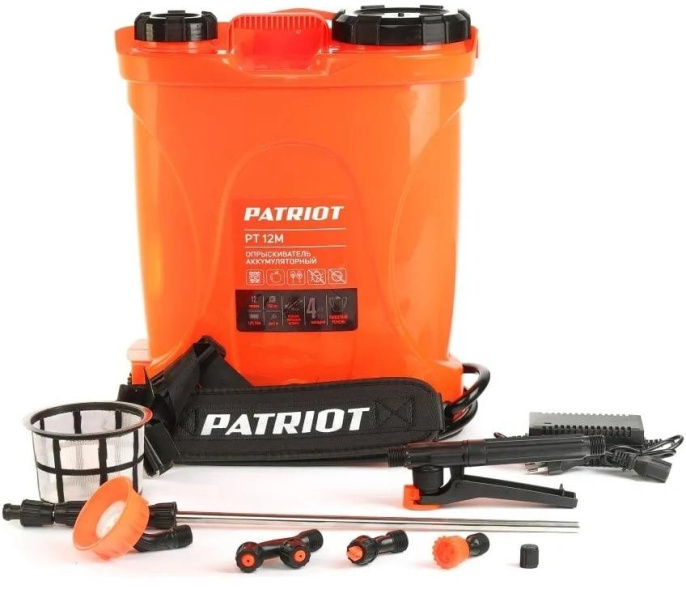 Опрыскиватель Patriot PT 12M аккум. наполь.ранц. 12л оранжевый 755302622