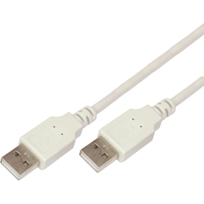 Кабель USB A - USB A REXANT 3 метра, серый 18-1146
