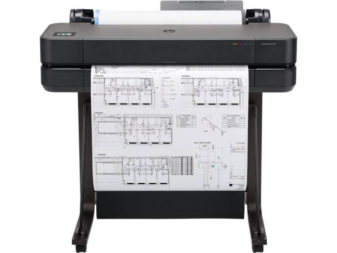 Широкоформатный принтер HP DesignJet T630 Printer 24",4color,2400x1200dpi,1Gb,30spp A1 ,USB/GigEth/Wi-Fi,stand,mediabin,rollfeed,sheetfeed,tray50 A3/A4 , autocutter,GL/2,RTL,repl. 5HB09A, 5ZY59A 5HB09D#B19