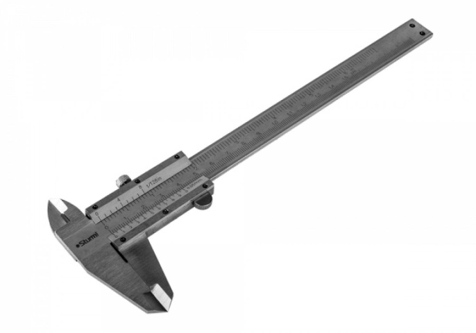 Штангенциркуль нониусный Sturm! 2030-01-150 серый пластиковый футляр