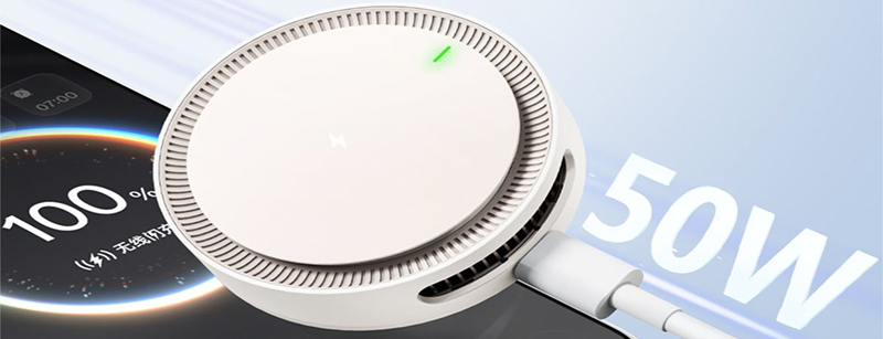 OPPO выпустила беспроводную зарядку Magnetic Turbo 2 со встроенным охлаждением смартфона