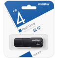 Smartbuy USB Drive 4GB CLUE Black SB4GBCLU-K