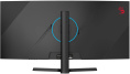 34" Монитор BLOODY MN340W, 3440x1440, VA, 180Гц, 1хHDMI, 1хDP, изогнутый, черный