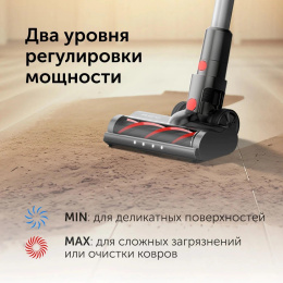 Ручной пылесос handstick RED solution V3060, 250Вт, черный/серый