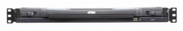 KVM консоль ATEN 17" 1-Local/Remote Share Access 8-Port PS/2-USB VGA Single Rail LCD KVM over IP switch CL5708IM-ATA-RG