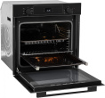 Духовой шкаф электрический ZIGMUND & SHTAIN E 158 B, 72л, дверца с 3 стеклами, черный